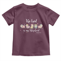 The Lord Is My Shepherd Toddler T Shirt Christian Easter Day Religious Sheep