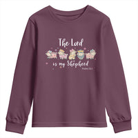 The Lord Is My Shepherd Youth Sweatshirt Christian Easter Day Religious Sheep