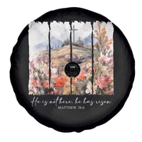 He Is Not Here He Has Risen Spare Tire Cover Christian Easter Religious Bible Verse