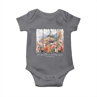 He Is Not Here He Has Risen Baby Onesie Christian Easter Religious Bible Verse