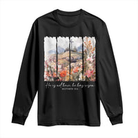 He Is Not Here He Has Risen Long Sleeve Shirt Christian Easter Religious Bible Verse