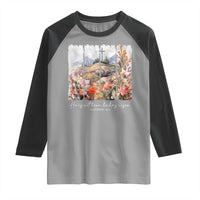 He Is Not Here He Has Risen Raglan Shirt Christian Easter Religious Bible Verse