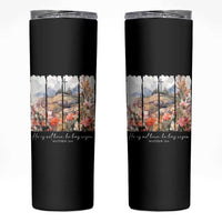 He Is Not Here He Has Risen Skinny Tumbler Christian Easter Religious Bible Verse