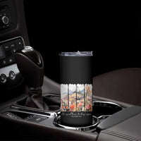 He Is Not Here He Has Risen Skinny Tumbler Christian Easter Religious Bible Verse