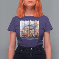 He Is Not Here He Has Risen T Shirt For Women Christian Easter Religious Bible Verse