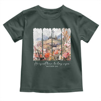 He Is Not Here He Has Risen Toddler T Shirt Christian Easter Religious Bible Verse