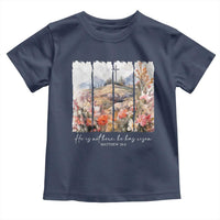 He Is Not Here He Has Risen Toddler T Shirt Christian Easter Religious Bible Verse
