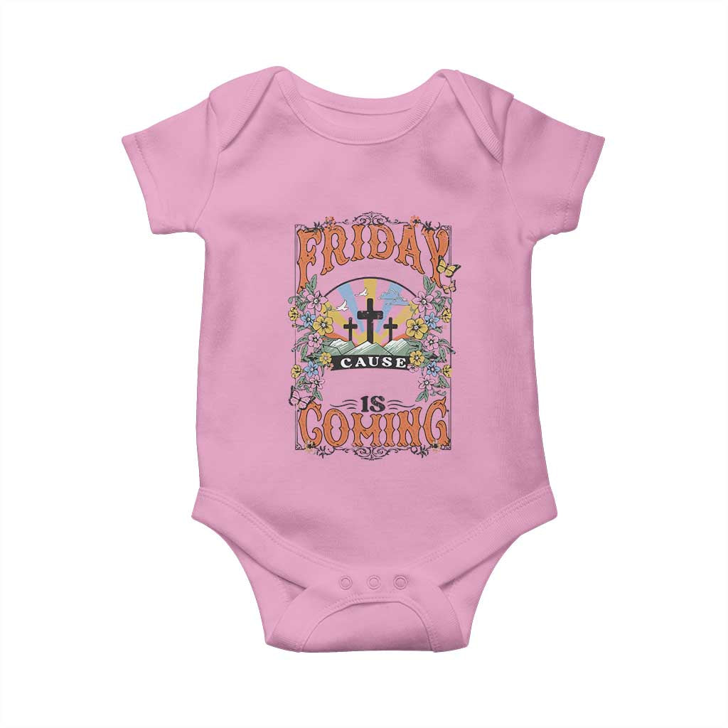 Good Friday Easter Day Baby Onesie Friday Is Good Cause Sunday Is Coming