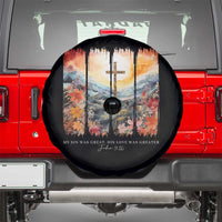 My Sin Was Great His Love Was Greater Spare Tire Cover Christian Easter Religious Bible Verse