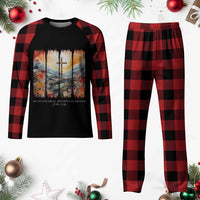 My Sin Was Great His Love Was Greater Plaid Pajama Set Christian Easter Religious Bible Verse - Wonder Print Shop
