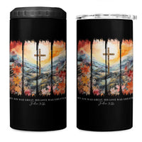 My Sin Was Great His Love Was Greater 4 in 1 Can Cooler Tumbler Christian Easter Religious Bible Verse