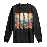 My Sin Was Great His Love Was Greater Long Sleeve Shirt Christian Easter Religious Bible Verse