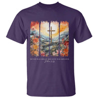 My Sin Was Great His Love Was Greater T Shirt Christian Easter Religious Bible Verse