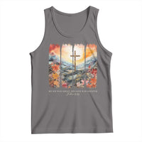 My Sin Was Great His Love Was Greater Tank Top Christian Easter Religious Bible Verse