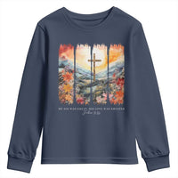 My Sin Was Great His Love Was Greater Youth Sweatshirt Christian Easter Religious Bible Verse