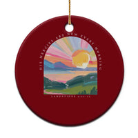 His Mercies Are New Every Morning Ceramic Ornament Religious Christian Bible Verse - Wonder Print Shop