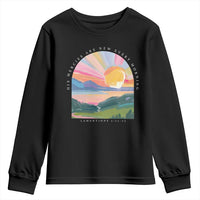 His Mercies Are New Every Morning Youth Sweatshirt Religious Christian Bible Verse