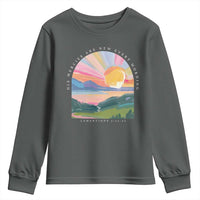 His Mercies Are New Every Morning Youth Sweatshirt Religious Christian Bible Verse