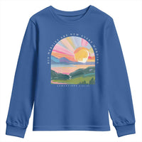 His Mercies Are New Every Morning Youth Sweatshirt Religious Christian Bible Verse
