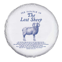 The Parable Of The Lost Sheep Spare Tire Cover Christian Bible Verse Matthew 18
