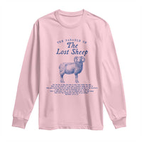 The Parable Of The Lost Sheep Long Sleeve Shirt Christian Bible Verse Matthew 18