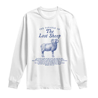 The Parable Of The Lost Sheep Long Sleeve Shirt Christian Bible Verse Matthew 18