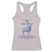 The Parable Of The Lost Sheep Racerback Tank Top Christian Bible Verse Matthew 18