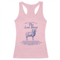 The Parable Of The Lost Sheep Racerback Tank Top Christian Bible Verse Matthew 18
