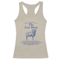 The Parable Of The Lost Sheep Racerback Tank Top Christian Bible Verse Matthew 18
