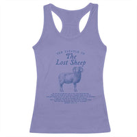 The Parable Of The Lost Sheep Racerback Tank Top Christian Bible Verse Matthew 18
