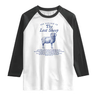The Parable Of The Lost Sheep Raglan Shirt Christian Bible Verse Matthew 18