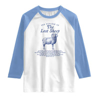 The Parable Of The Lost Sheep Raglan Shirt Christian Bible Verse Matthew 18