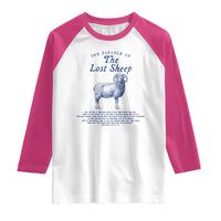 The Parable Of The Lost Sheep Raglan Shirt Christian Bible Verse Matthew 18