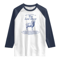 The Parable Of The Lost Sheep Raglan Shirt Christian Bible Verse Matthew 18