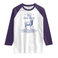 The Parable Of The Lost Sheep Raglan Shirt Christian Bible Verse Matthew 18