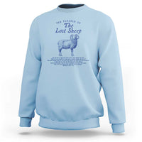 The Parable Of The Lost Sheep Sweatshirt Christian Bible Verse Matthew 18
