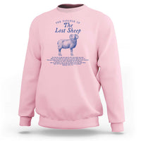 The Parable Of The Lost Sheep Sweatshirt Christian Bible Verse Matthew 18