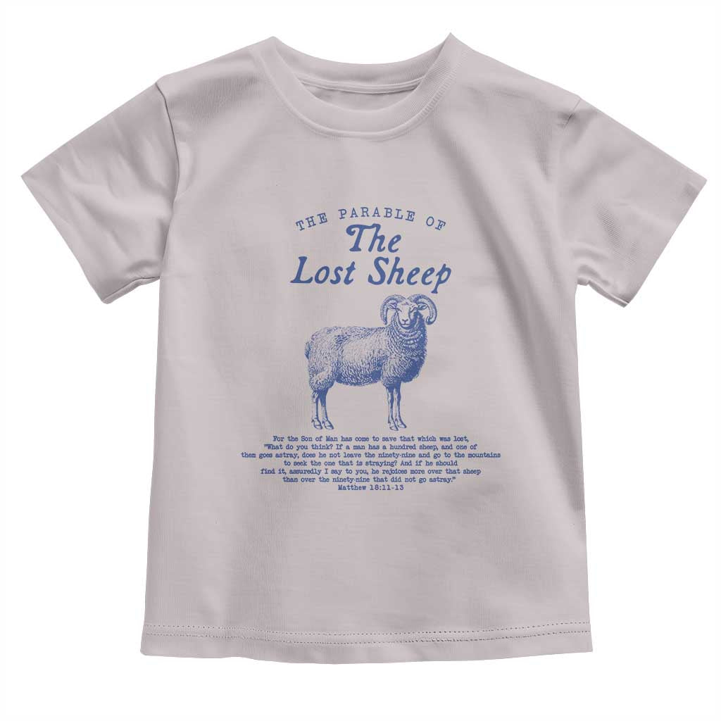 The Parable Of The Lost Sheep Toddler T Shirt Christian Bible Verse Matthew 18