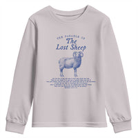 The Parable Of The Lost Sheep Youth Sweatshirt Christian Bible Verse Matthew 18