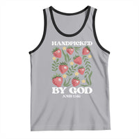 Handpicked By God Tank Top Religious Christian Bible Verse Strawberries