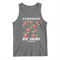 Handpicked By God Tank Top Religious Christian Bible Verse Strawberries