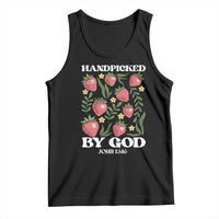 Handpicked By God Tank Top Religious Christian Bible Verse Strawberries