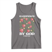 Handpicked By God Tank Top Religious Christian Bible Verse Strawberries