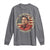 Cesar Chavez Long Sleeve Shirt March Holiday Hispanic Heritage American Map