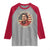 Cesar Chavez Raglan Shirt March Holiday Hispanic Heritage American Map