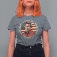 Cesar Chavez T Shirt For Women March Holiday Hispanic Heritage American Map