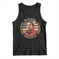 Cesar Chavez Tank Top March Holiday Hispanic Heritage American Map
