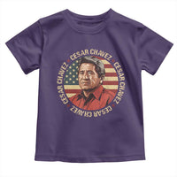 Cesar Chavez Toddler T Shirt March Holiday Hispanic Heritage American Map
