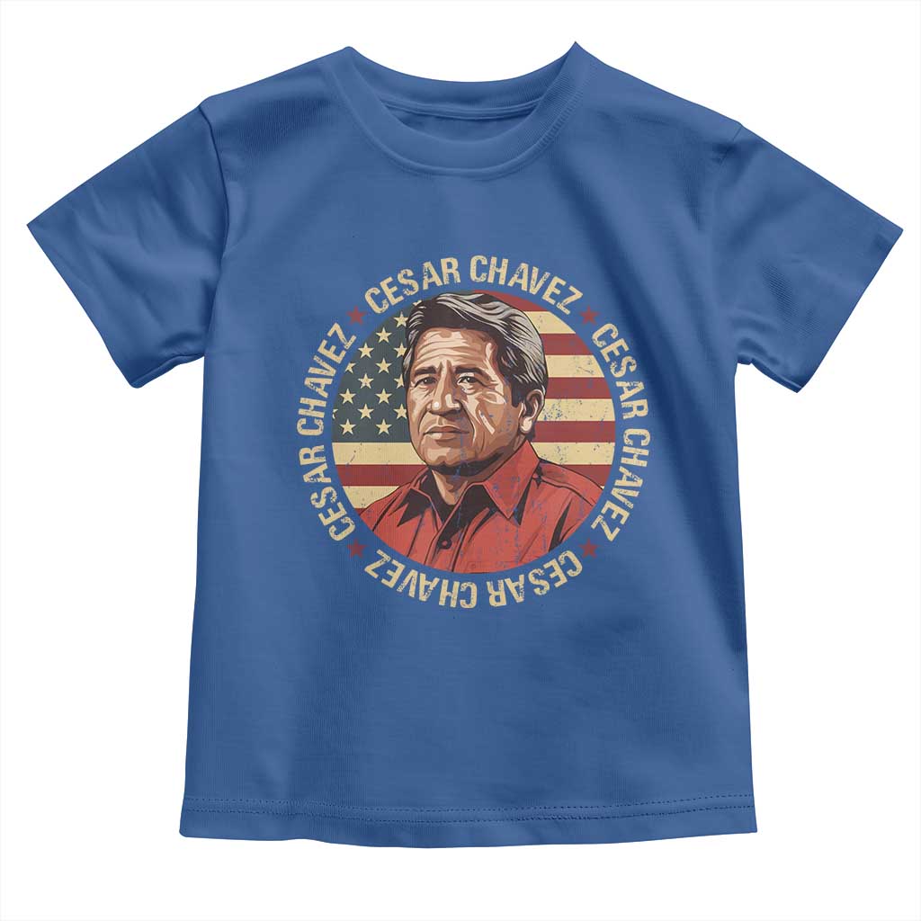 Cesar Chavez Toddler T Shirt March Holiday Hispanic Heritage American Map