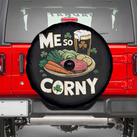 Funny St Patricks Day Me So Corny Spare Tire Cover Stout Irish Corned Beef